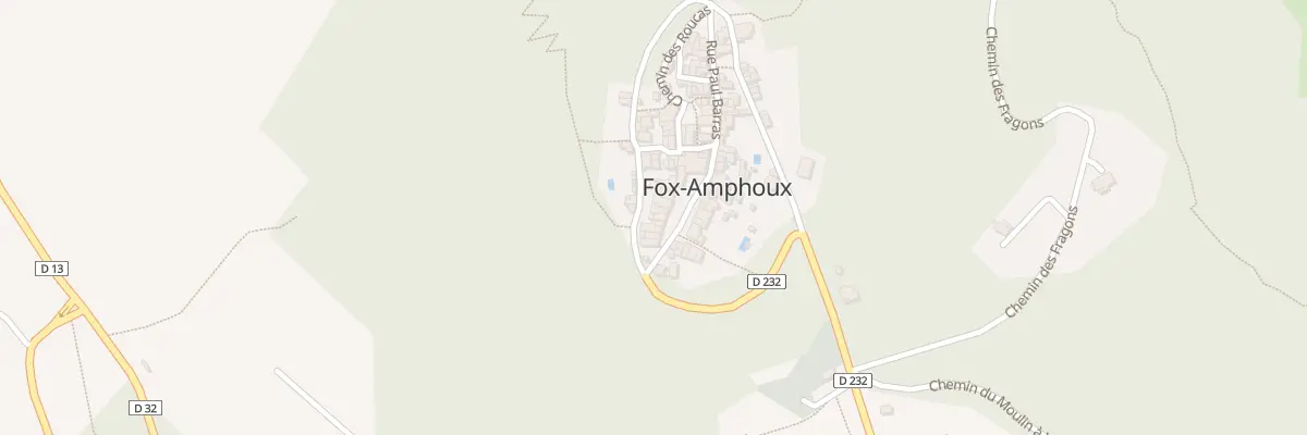 Plan du 5082 Le Village à Fox-Amphoux