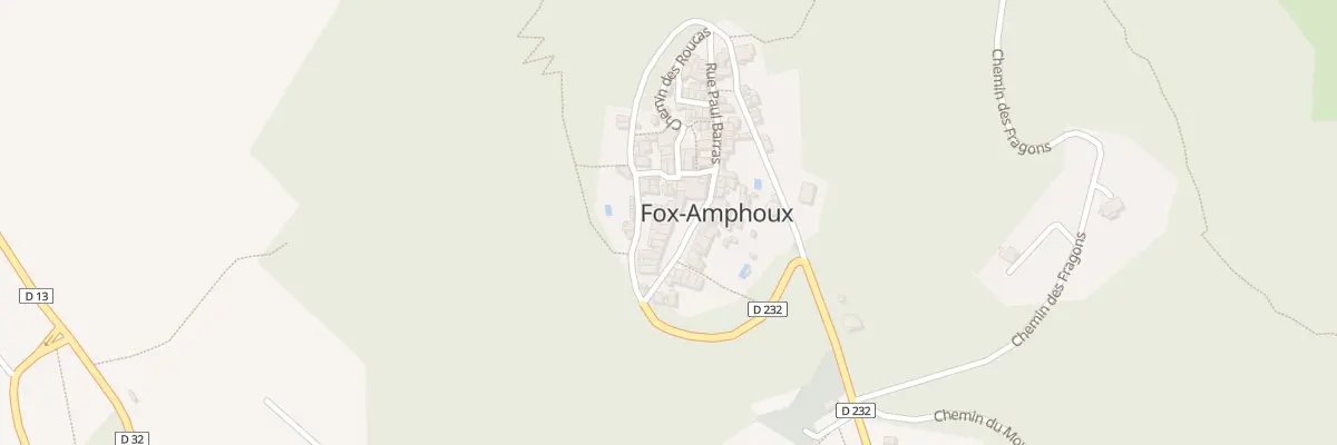 Plan du 5085 Le Village à Fox-Amphoux