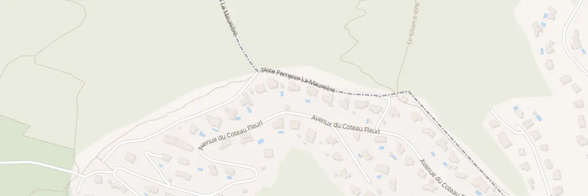 Plan du 115 Av du Coteau Fleuri à Carqueiranne