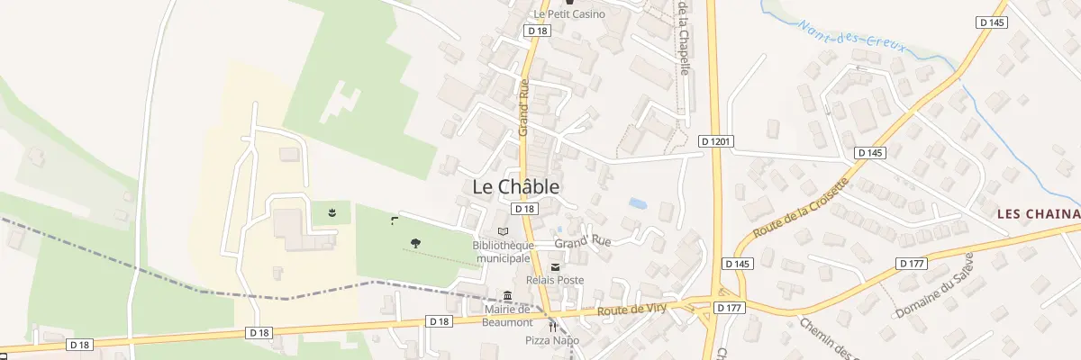 Plan du 120 Grand-Rue à Beaumont