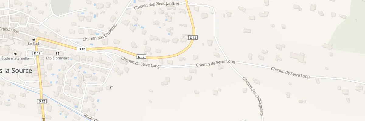 Plan du 5563 Les Pieds Jauffret à Camps-la-Source