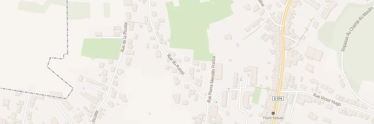Plan du 168 Rue du Puisot à Neuves-Maisons