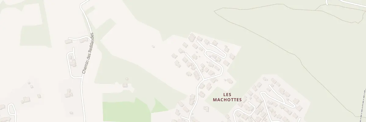 Plan du 6 Lot Les Machottes au Val