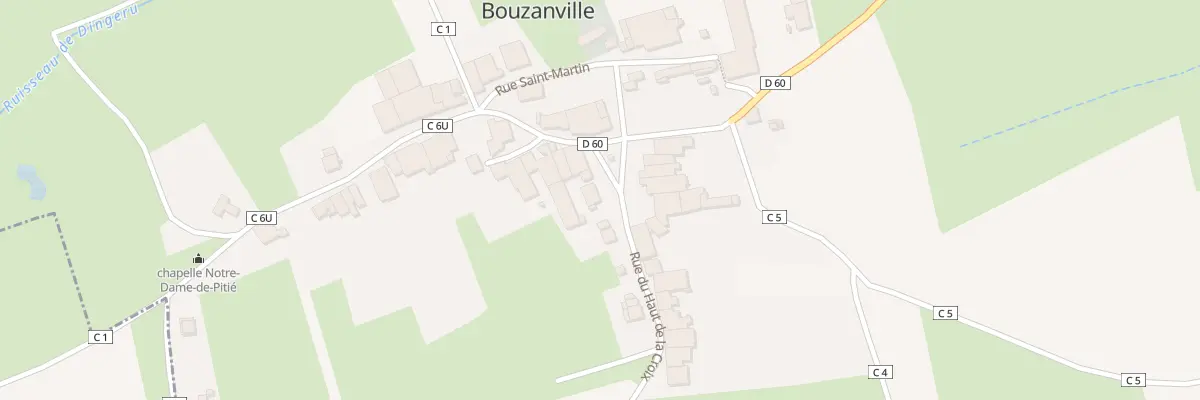 Plan du 20 Pl des Hospitaliers à Bouzanville