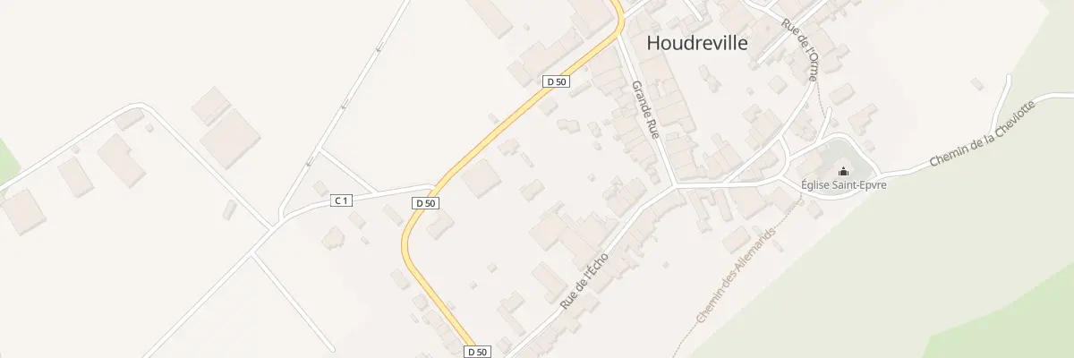 Plan du 5805 Rue de la Croix de Mission à Houdreville