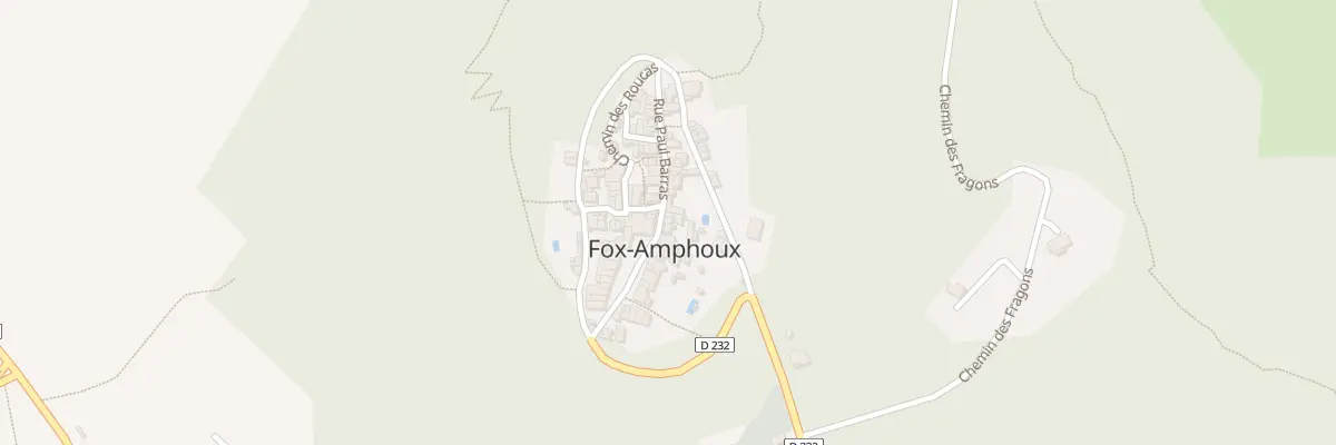 Plan du 5122 Le Village à Fox-Amphoux