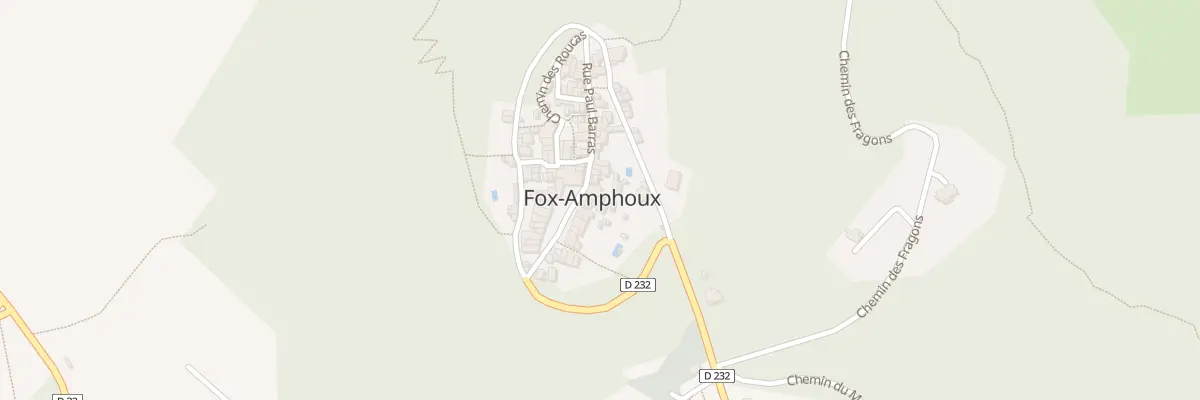 Plan du 5126 Le Village à Fox-Amphoux