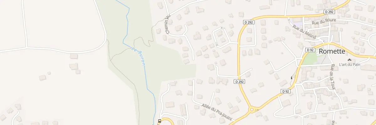 Plan du 5002 Che Jau à Gap