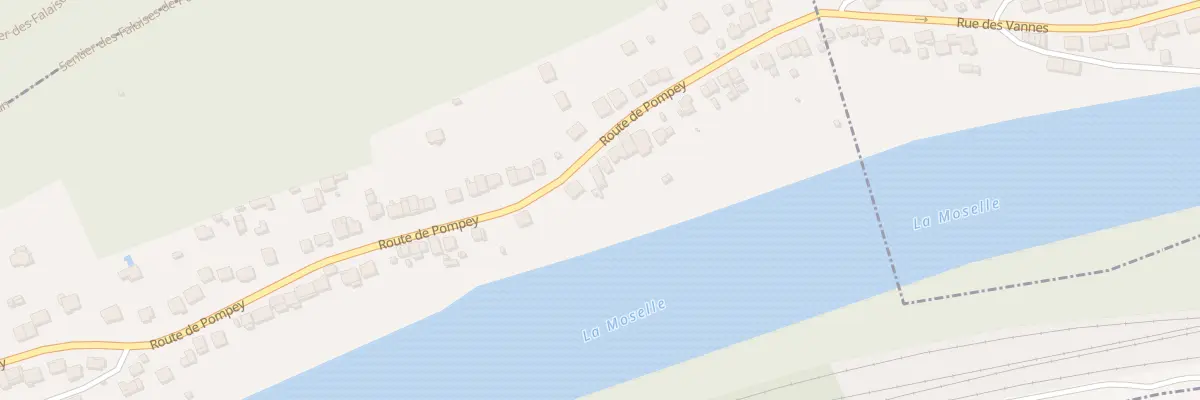 Plan du 252B Rte de Pompey à Liverdun