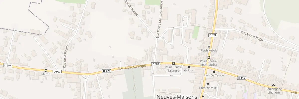 Plan du 41 Rue du Puisot à Neuves-Maisons
