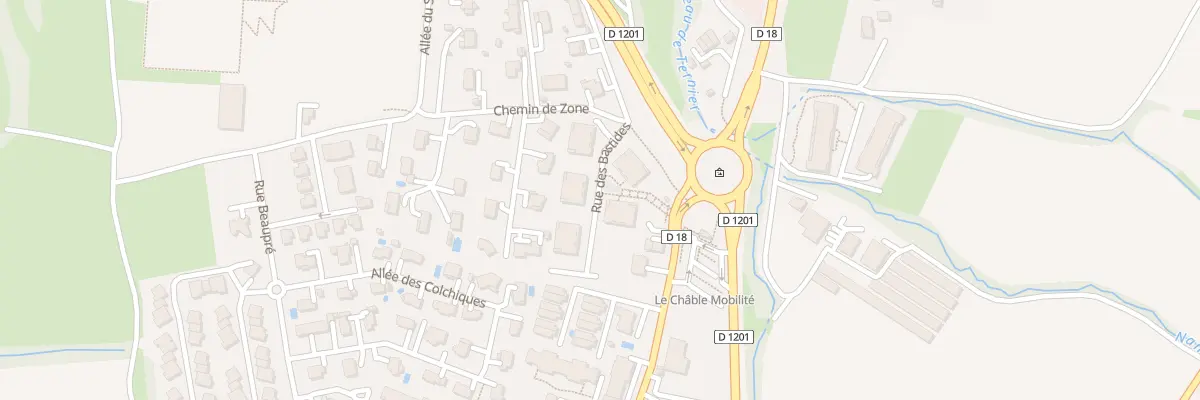 Plan du 115 Rue des Bastides à Beaumont