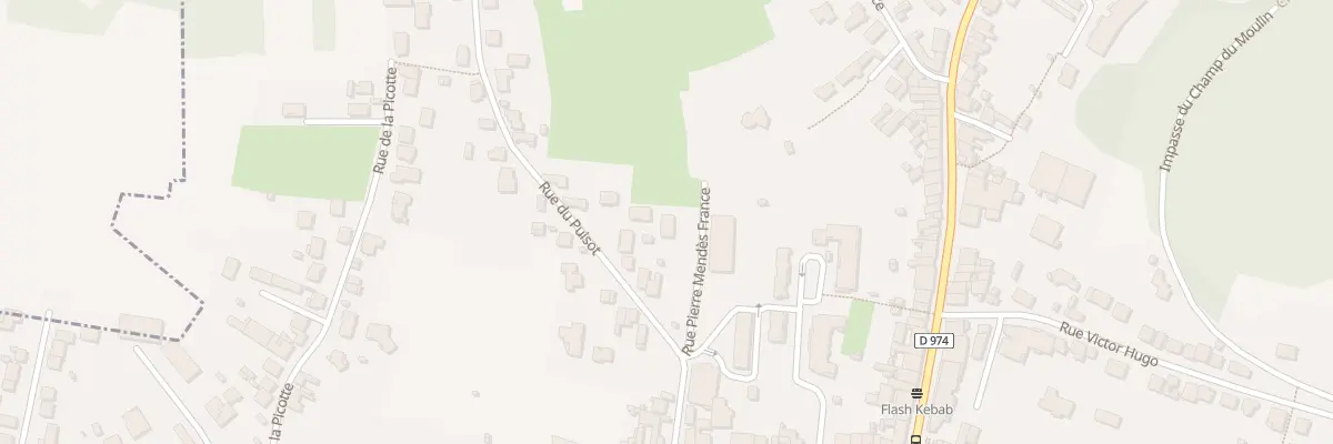 Plan du 160 Rue du Puisot à Neuves-Maisons