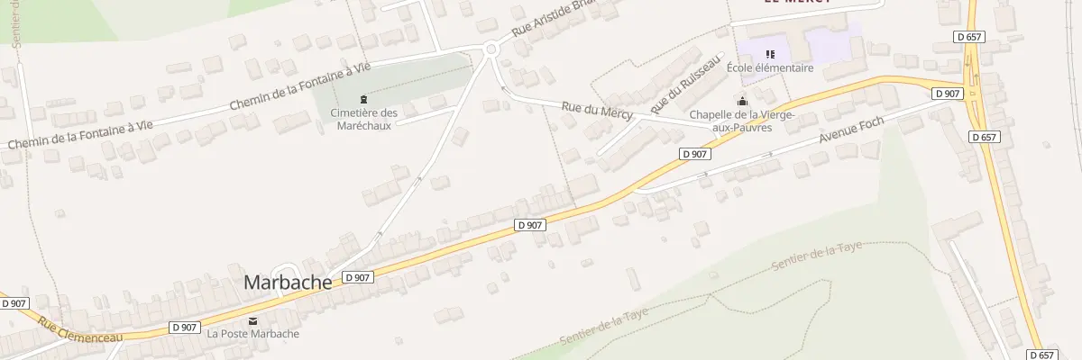 Plan du 17 Rue Clémenceau à Marbache