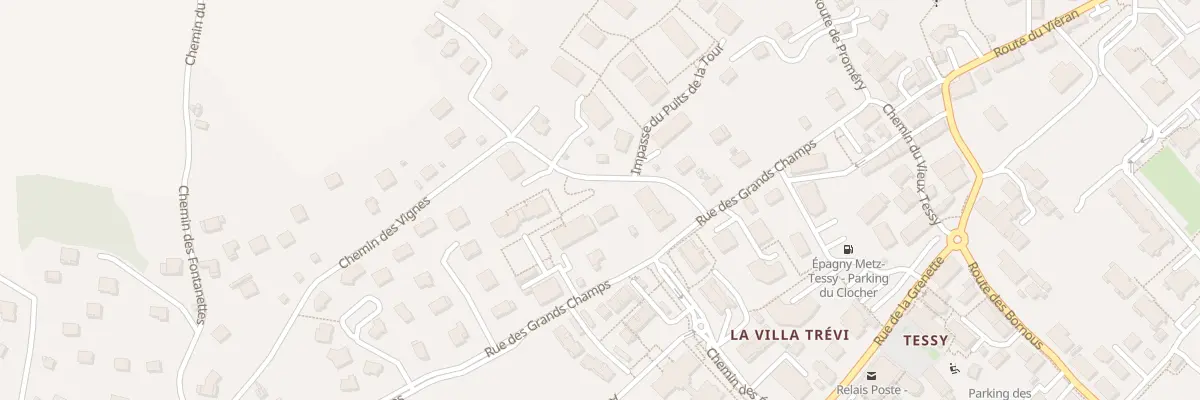 Plan du 56 Rue des Grands Champs à Epagny Metz-Tessy