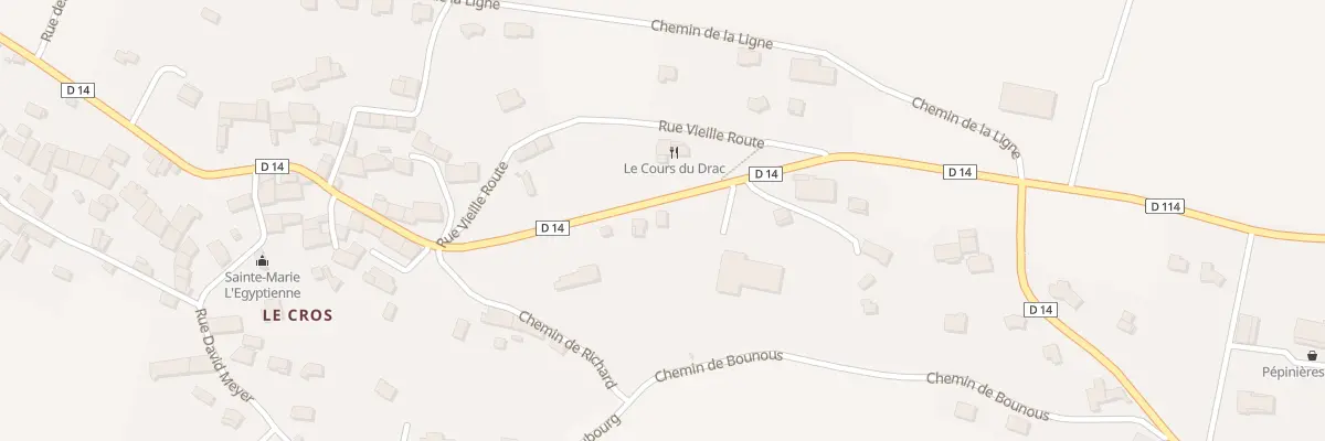 Plan du 287 Av de la Libération à Saint-Laurent-du-Cros