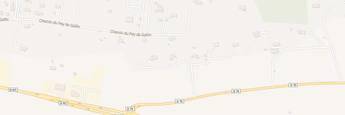 Plan du 9002 Rte de Cabasse à Brignoles