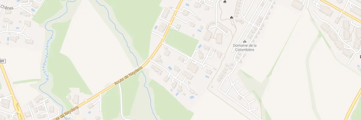 Plan du 68 Imp du Champ de Devant à Neydens
