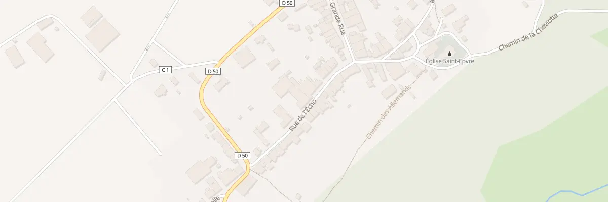Plan du 9 Rue de l’Echo à Houdreville