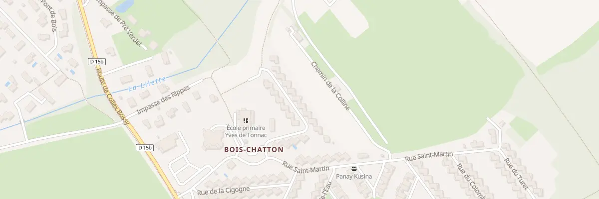 Plan du 126 Rue de la Lilette à Versonnex