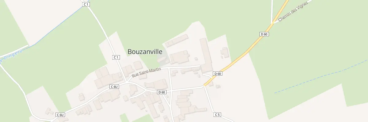 Plan du 5 Rue de l’Egoeuillevoir à Bouzanville