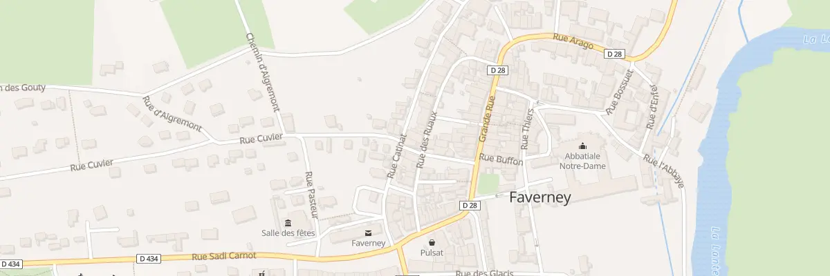 Plan du 17 Rue des Ruaux à Faverney