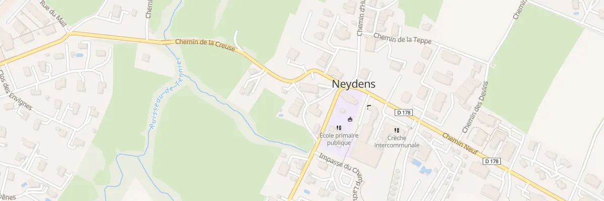 Plan du 46 Che de la Laurentienne à Neydens