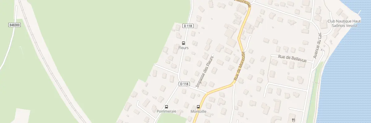 Plan du 18 Rue des Fleurs à Vaivre-et-Montoille
