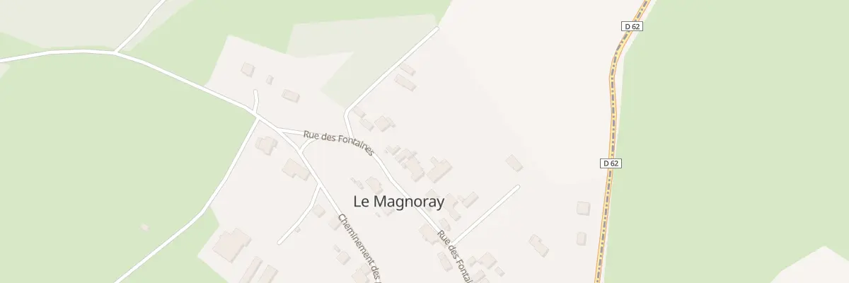Plan du 34 Rue des Fontaines au Magnoray