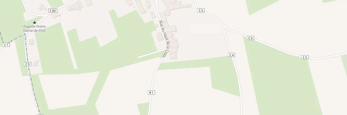 Plan du 19 Rue du Haut de la Croix à Bouzanville