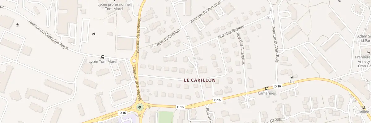 Plan du 5 Rue du Carillon à Annecy
