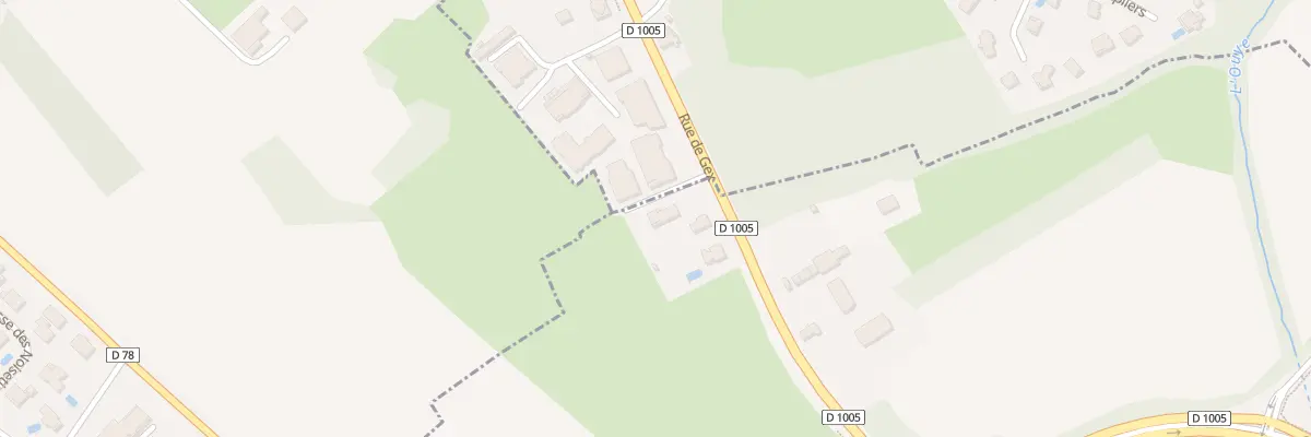 Plan du 33 Rue de Gex à Ferney-Voltaire