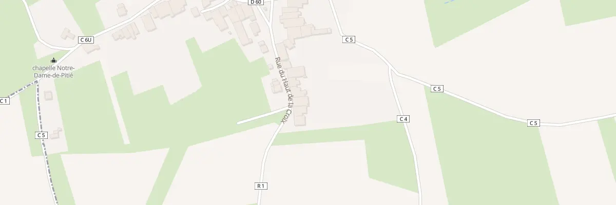 Plan du 17 Rue du Haut de la Croix à Bouzanville