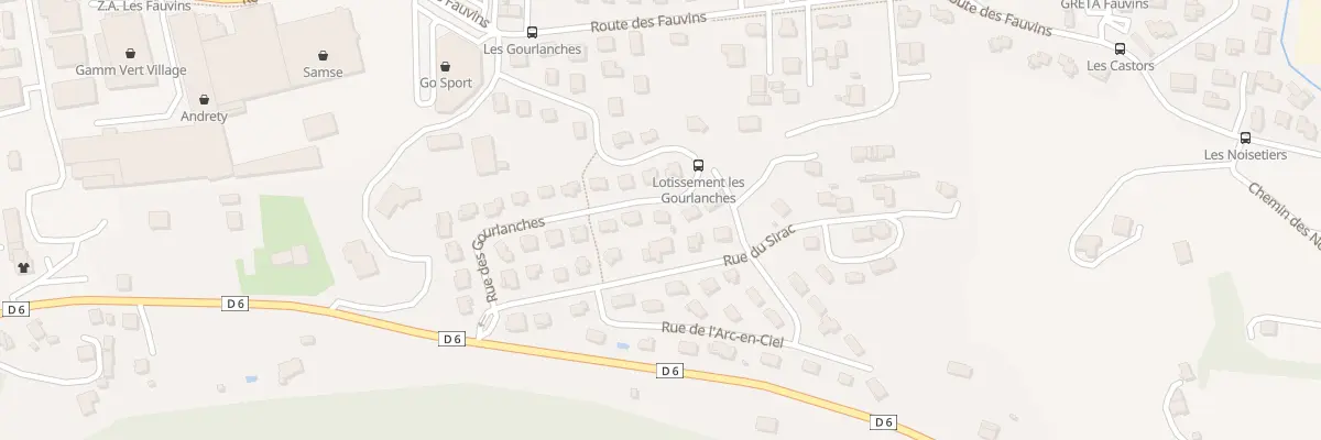 Plan du 29 Rue des Gourlanches à Gap