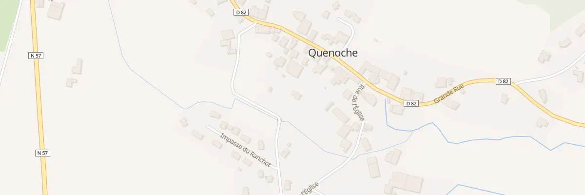 Plan du 9 Che des Creux à Quenoche