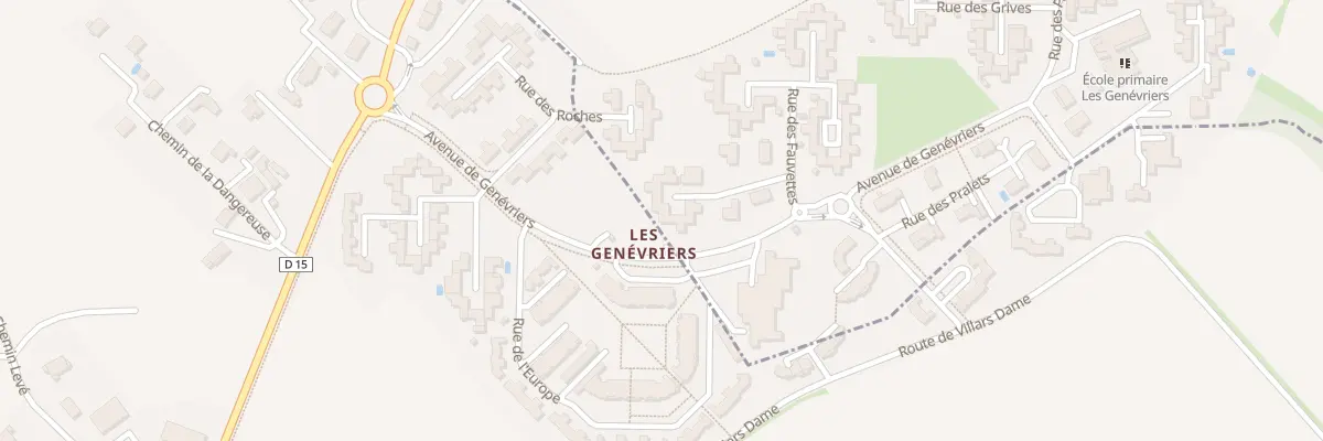 Plan du 115 Rue des Colombes à Sauverny