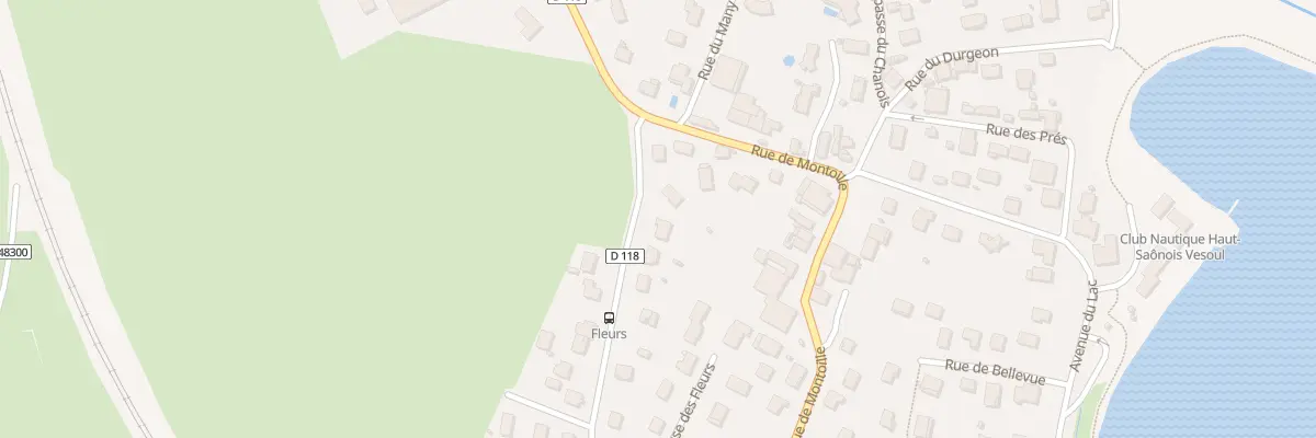 Plan du 26 Rue des Fleurs à Vaivre-et-Montoille