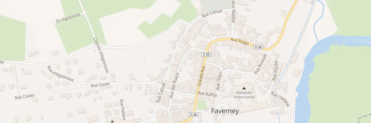 Plan du 4B Rue des Ruaux à Faverney