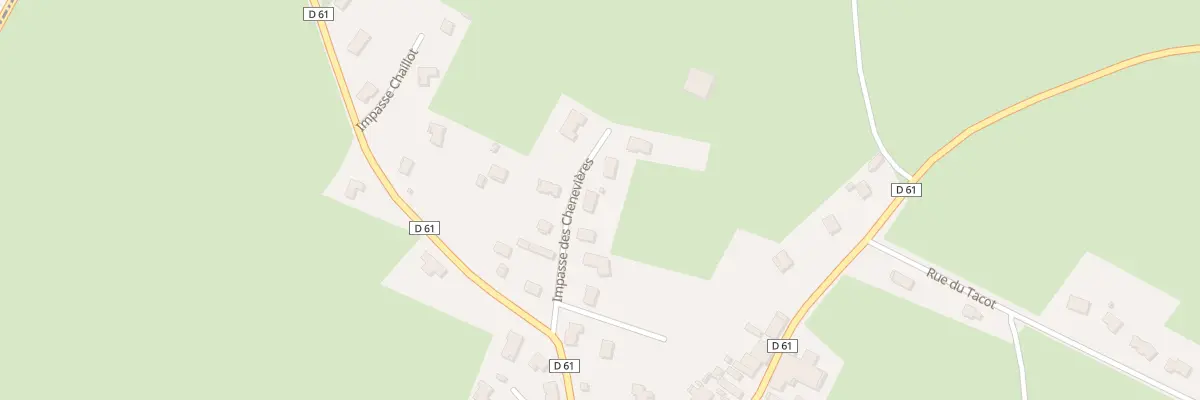 Plan du 10 Imp des Chenevières à Andelarrot