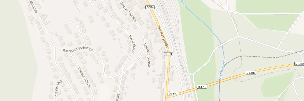 Plan du 5 Rue de Provence à Pont-Saint-Vincent