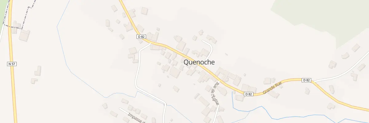 Plan du 18 Gr Grande Rue à Quenoche
