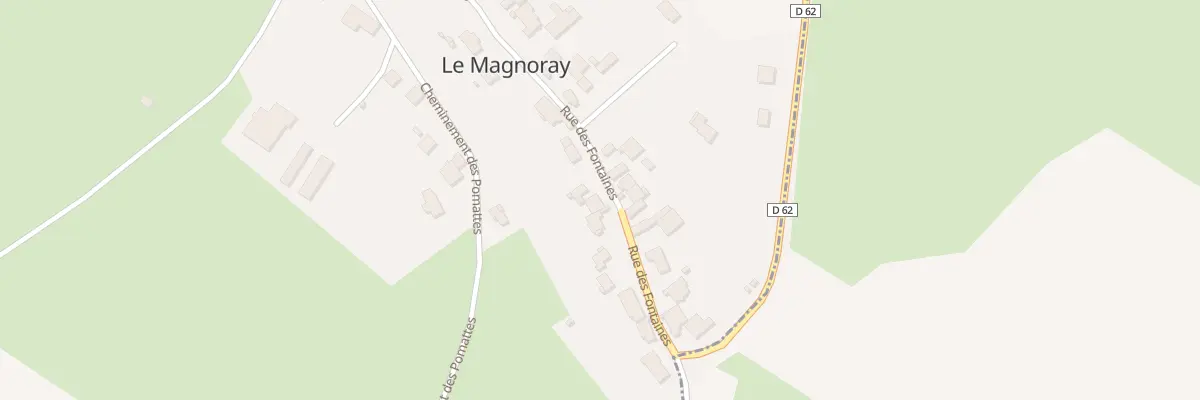 Plan du 15 Rue des Fontaines au Magnoray