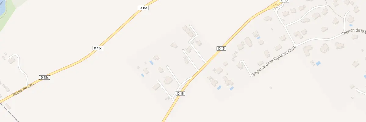 Plan du 368 Rte de Versonnex à Sauverny