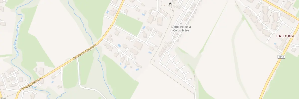 Plan du 121 Imp du Champ de Devant à Neydens