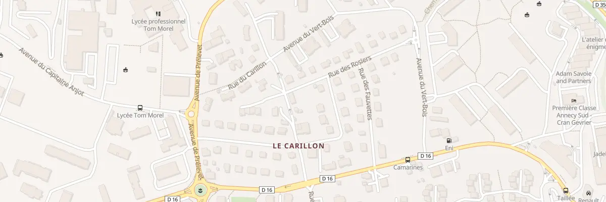 Plan du 4 Rue du Carillon à Annecy