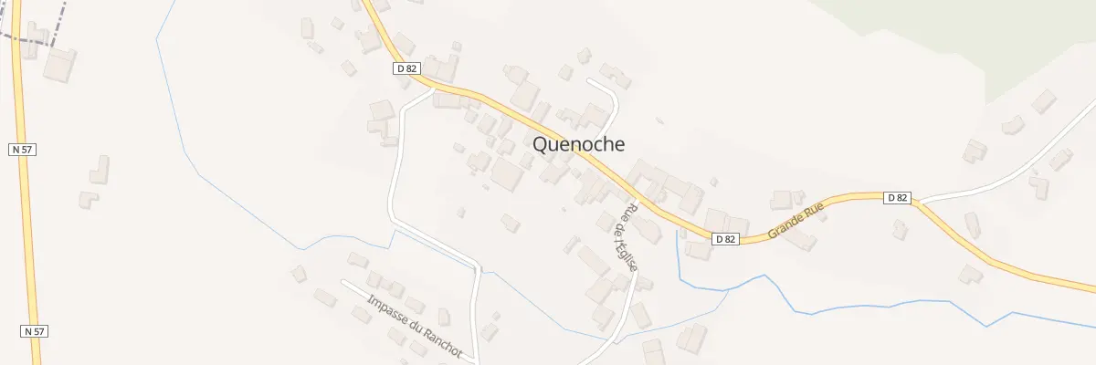 Plan du 24 Gr Grande Rue à Quenoche