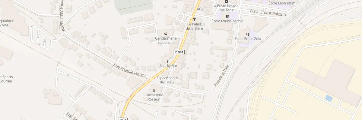 Plan du 49 Rue Capitaine Caillon à Neuves-Maisons