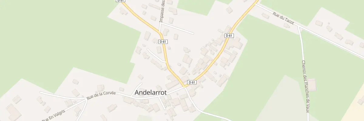 Plan du 7 Rue des 2 Fontaines à Andelarrot