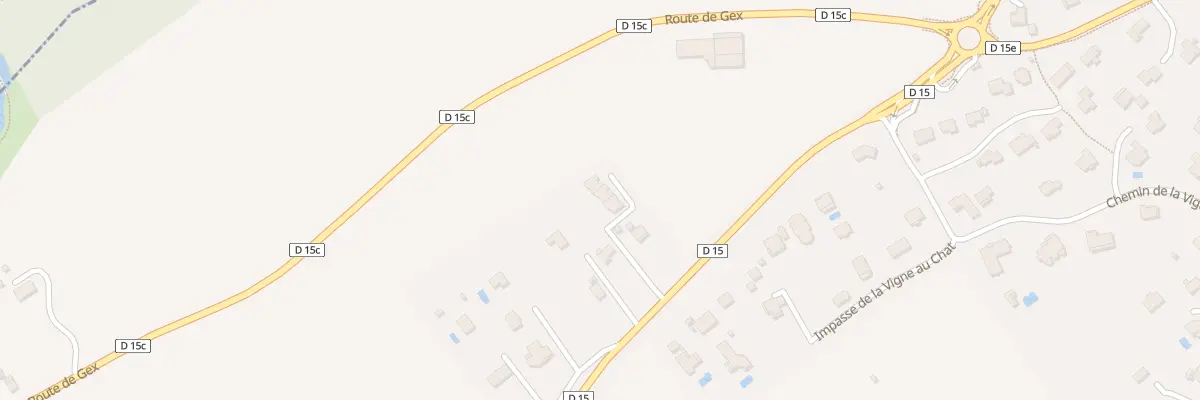 Plan du 342 Rte de Versonnex à Sauverny