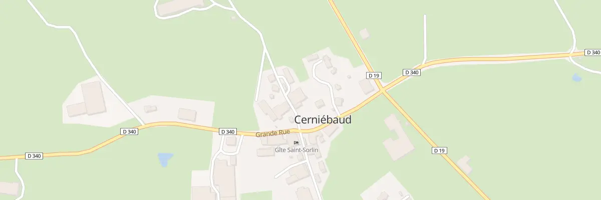 Plan du 5021 Rue de Chavonne à Cerniébaud