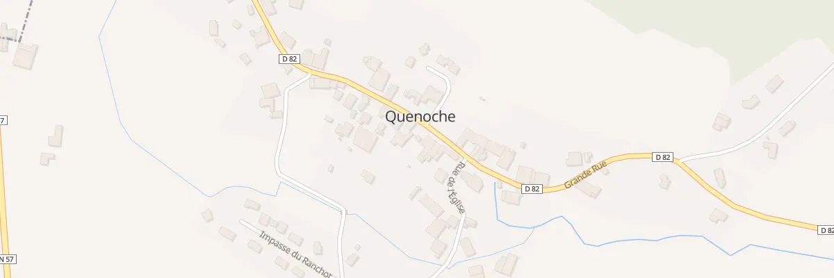 Plan du 26 Gr Grande Rue à Quenoche